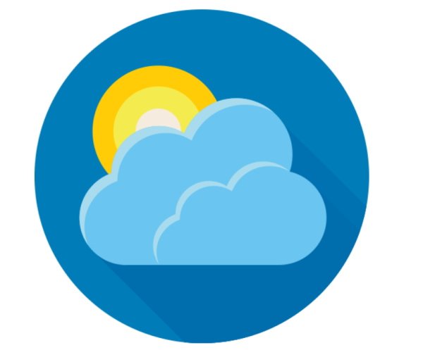 Widget počasia
